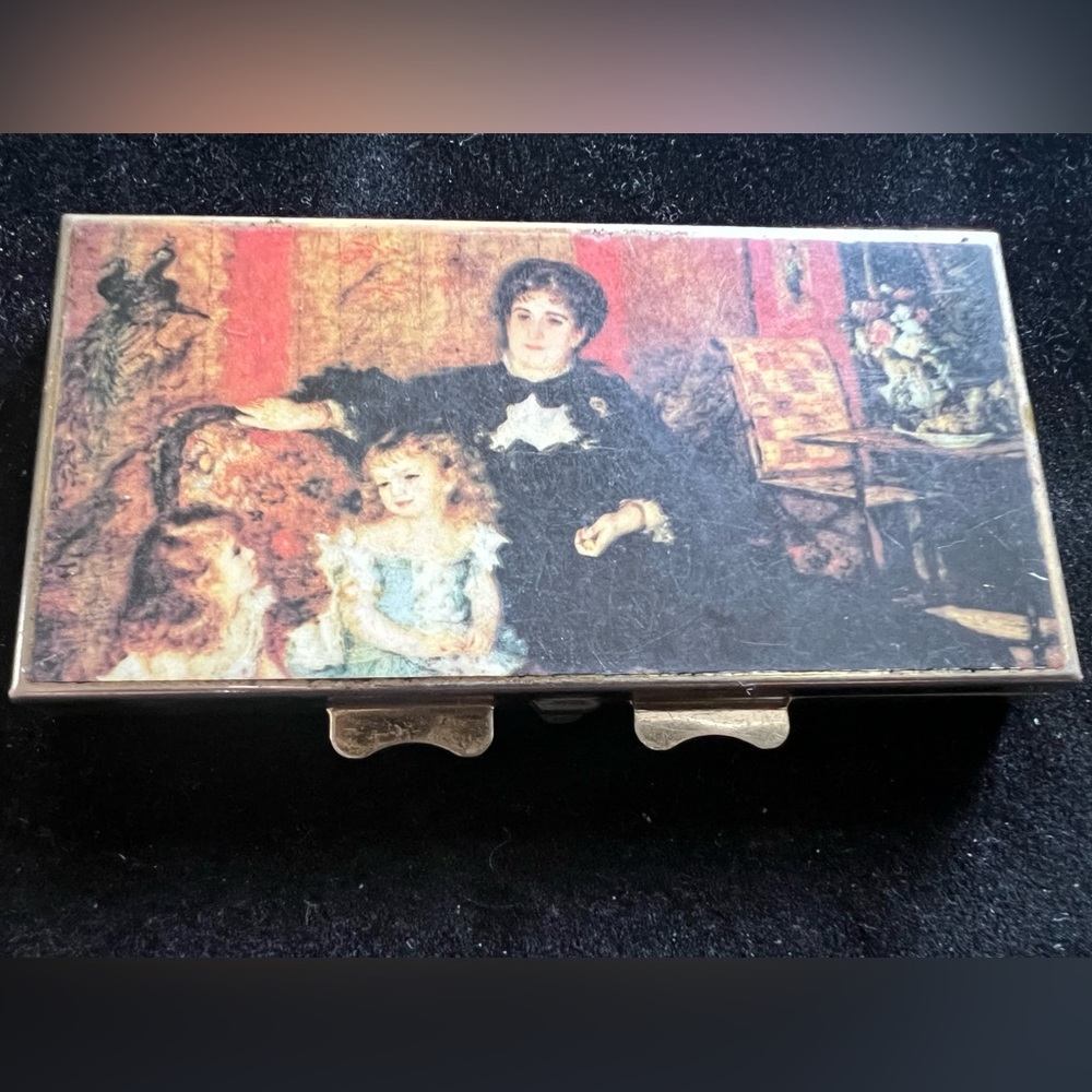 Vintage Two Sided Large Rectangular Victorian Mir… - image 3